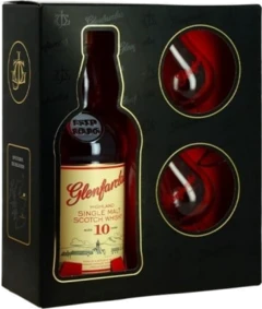 photo Whisky Glenfarclas 10 Ans 2 Verres