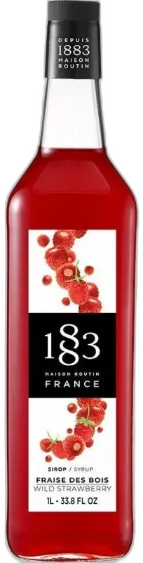 vue du vin Sirop Fraise des Bois