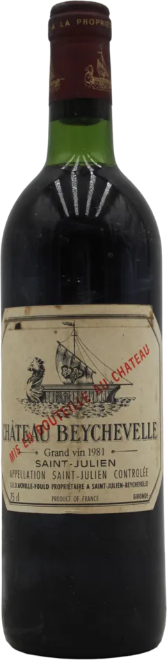 photo Chateau Beychevelle 1981