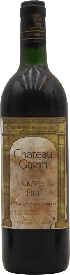photo Chateau Gazin 1985