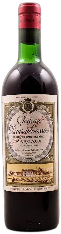 photo Rauzan Gassies Margaux 1969