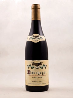photo Coche Dury Bourgogne Pinot Noir 2018