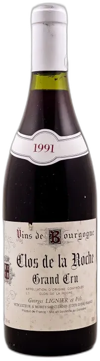 photo Georges Lignier Clos de la Roche 1991