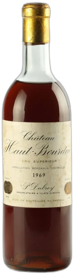 photo Château Haut Bourdac 1969