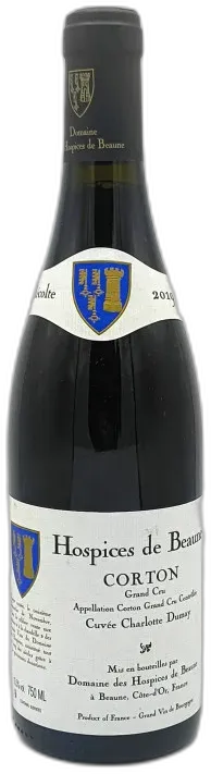 image du vin Corton Grand Cru Cuvée Charlotte Dumay 2019 Hospices de Beaune