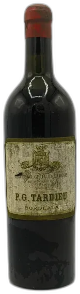photo du vin Château Gruaud Larose Cru Classé 1922 Saint Julien