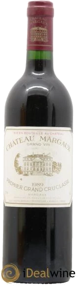 photo Château Margaux 1er Grand Cru Classé 1989