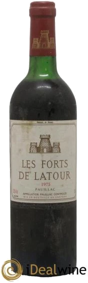 photo les Forts de Latour Second Vin 1975