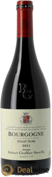 photo Bourgogne Robert Groffier Père & Fils 2021