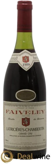 photo Latricières-Chambertin Grand Cru Faiveley 1989