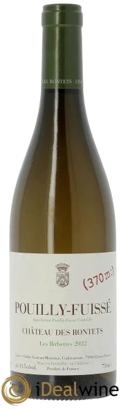 photo Pouilly-Fuissé les Birbettes Château des Rontets 2022