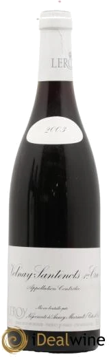 photo Volnay 1er Cru Santenots Leroy sa 2003