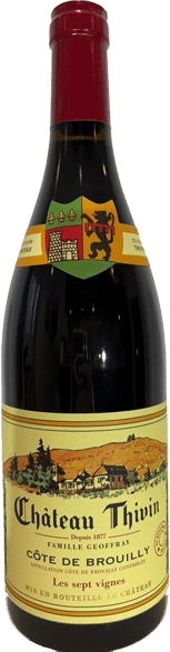 photo Côte de Brouilly Cuvée les 7 Vignes 2023 Châteaux Thivin