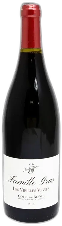 photo Santa Duc Famille Gras Côtes du Rhône les Vieilles Vignes Bio 2018