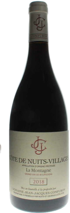 photo 2018 Domaine Jean-Jacques Confuron, Cote de Nuits-Villages, la Montagne