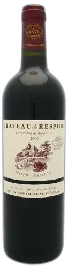 photo Chateau de Respide Graves Rouge 2021