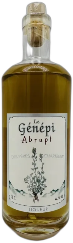 vue du vin Chartreuse Genepi Abrupt France