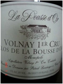 photo Volnay 1er Cru Clos de la Bousse d'or la Pousse d'or 2009