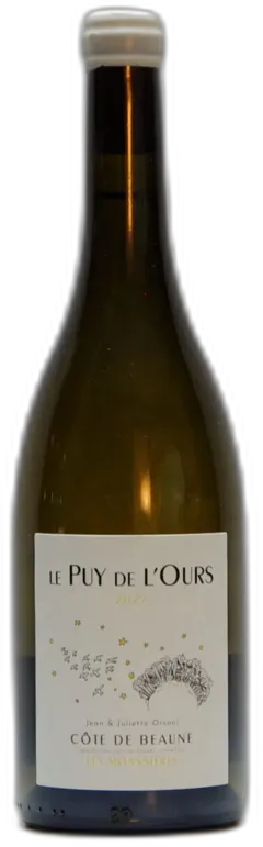 vue du vin 2022 le Puy de l’Ours, Côte de Beaune Blanc les Monsnières