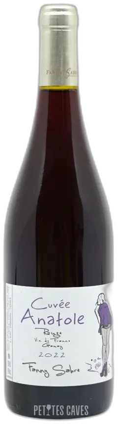vue du vin Cuvée Anatole Rouge 2023 Fanny Sabre