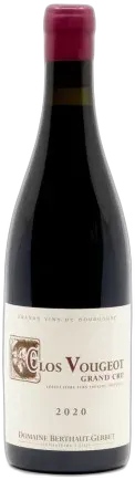 photo Berthaut Gerbet Clos Vougeot Grand Cru 2020
