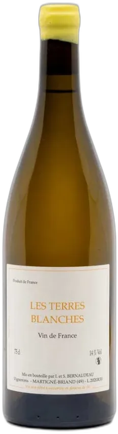 aperçu du vin Bernaudeau Stephane Vin de France les Terres Blanches 2020