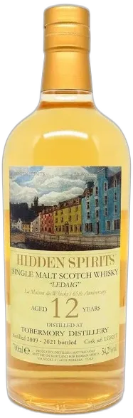 photo Hidden Spirits Ledaig 12 Ans Millésime 2009