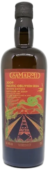 photo Samaroli Fidji Pacific Oblivion Single Cask n°50 Millésime 2009 Edition 2021 Limitée à 306 Exemplaires