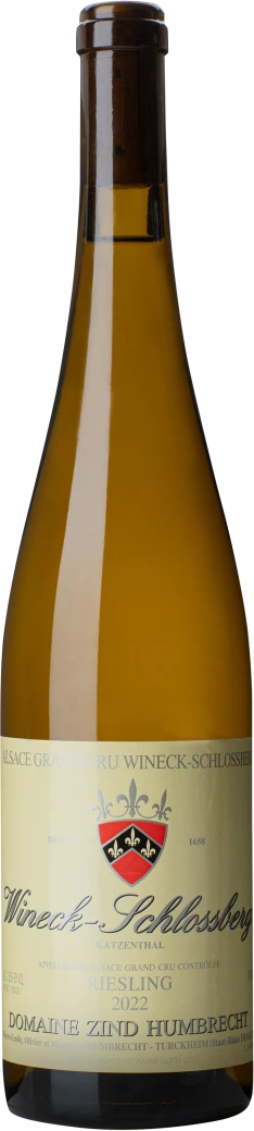 photo Riesling Grand Cru Wineck Schlossberg 2023