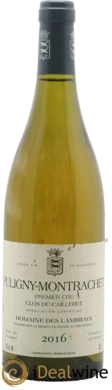 photo Puligny-Montrachet 1er Cru Clos du Cailleret Domaine des Lambrays 2016