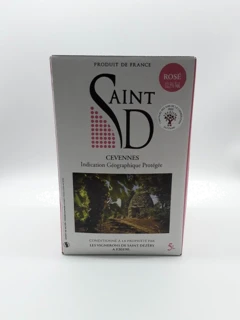photo les Vignerons de Saint-Dézéry Saint d Rosé Igp Gard Bib