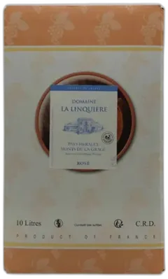 photo Domaine la Linquière Rosé Igp Monts de la Grage Bib