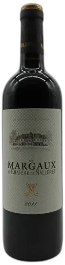 photo le Margaux du Château de Malleret Aop Margaux 2011