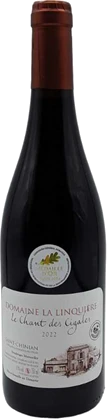 photo Domaine la Linquière le Chant des Cigales Aop Saint-Chinian 2022