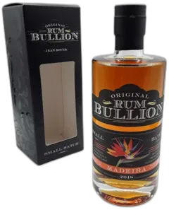 photo Jean Boyer Original Rum Bullion Small Batch Madeira 2018 5 Ans