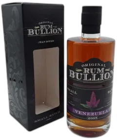 photo Jean Boyer Original Rum Bullion Small Batch Venezuela 2005
