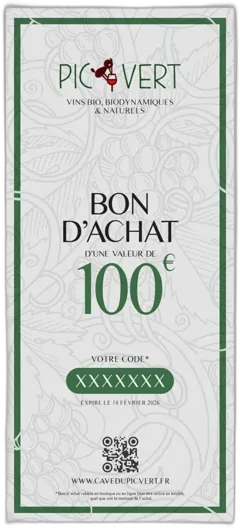 image du vin Bon d’Achat de 100 00