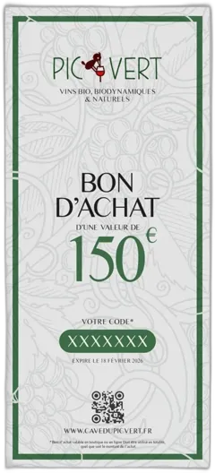 photo du vin Bon d’Achat de 150 00