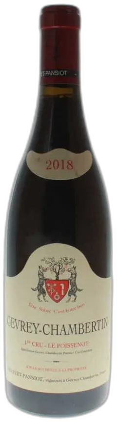 photo 2018 Geantet Pansiot, Gevrey-Chambertin Premier Cru, Poissenot