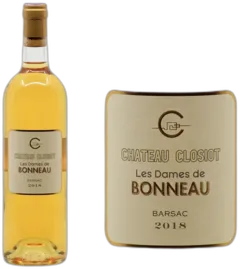 illustration du vin Château Closiot Barsac "les Dames de Bonneau"