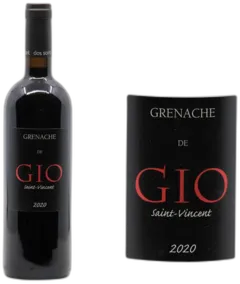 photo du vin Vin de France Grenache "de Gio"