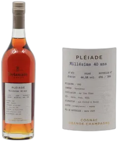 photo du vin Cognac Pléiade Millésime 40 Ans