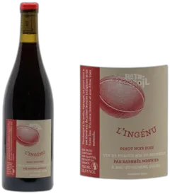 vue du vin Vin de France Pinot Noir "l'Ingénu"