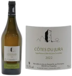 vue du vin Côtes du Jura Chardonnay