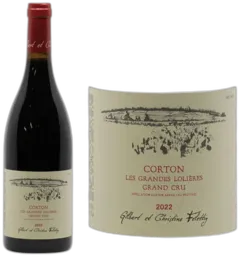 image du vin Corton les Grandes Lolières
