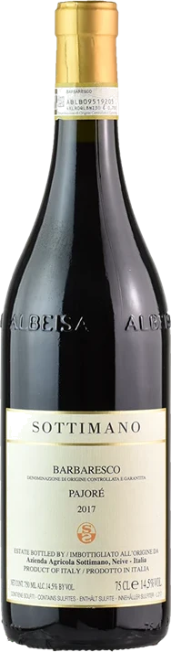 photo Sottimano Barbaresco Pajoré 2019 Italie