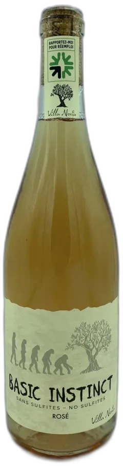 photo du vin Nature Basic Instinct Villa Noria Igp Pays d’Hérault Côteaux de Bessilles