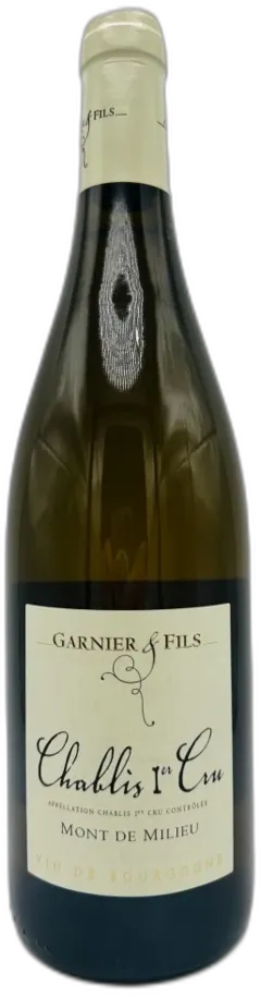 photo Domaine Garnier Chablis Premier Cru Mont de Milieu 2011 Bourgogne France