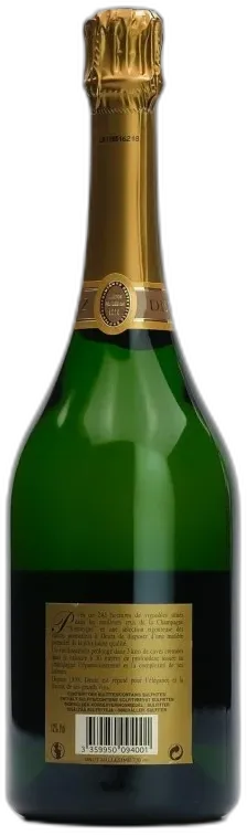 vue du vin Champagne Deutz Brut Millésimé