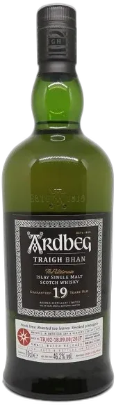 photo Ardbeg 19 Ans Traigh Bhan Millésime 2000